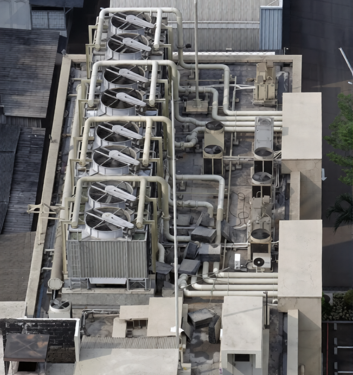 Mitsubishi VRF Klima Kompresör Servisi | Beyaz Soğutma Sistemleri